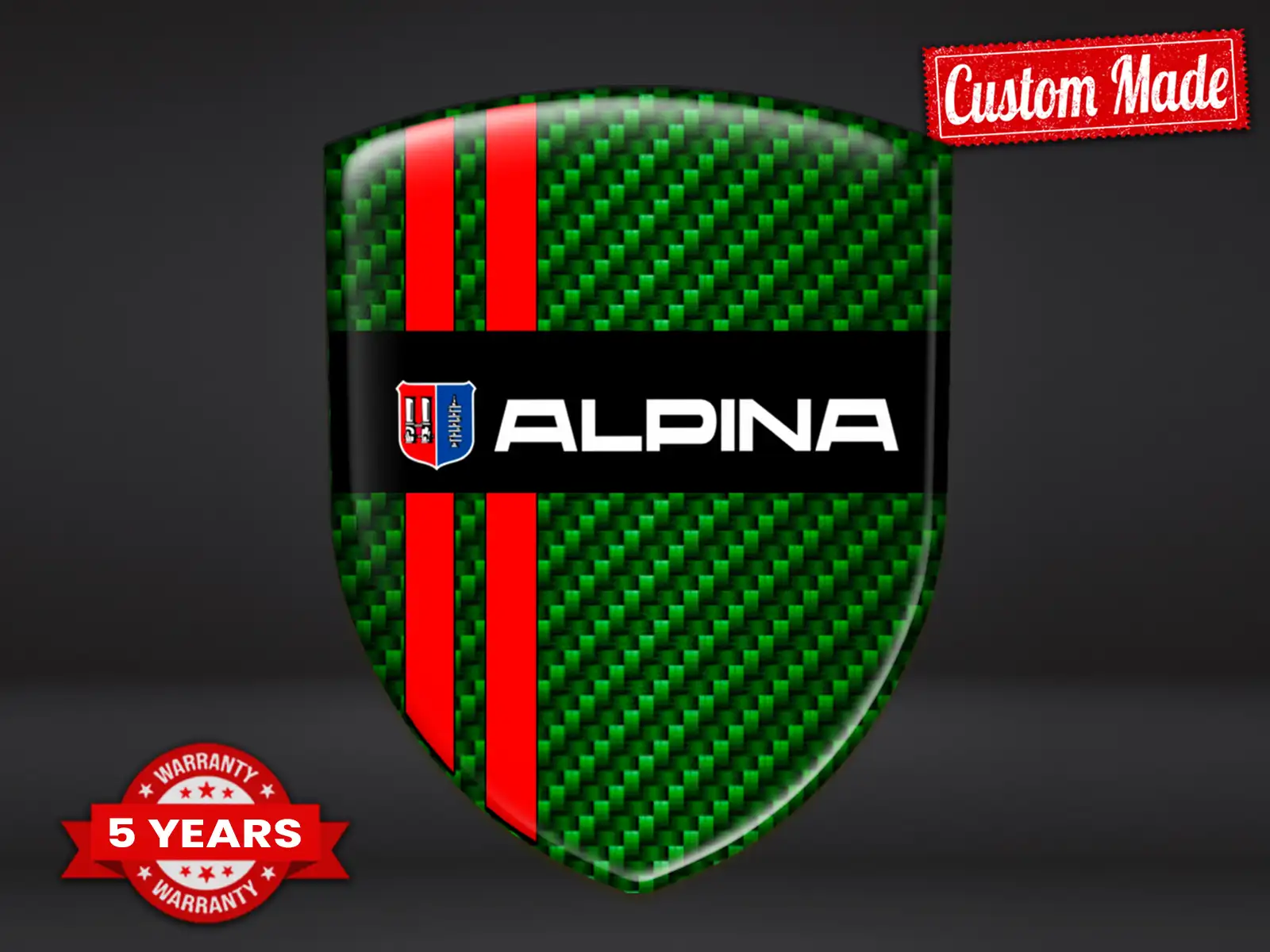 Alpina Autoaufkleber Tuning Universal Stern